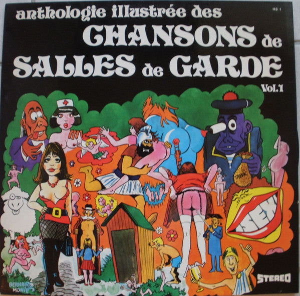 Various / Anthologie Illustrée Des Chansons De Salles De Garde - LP (used)