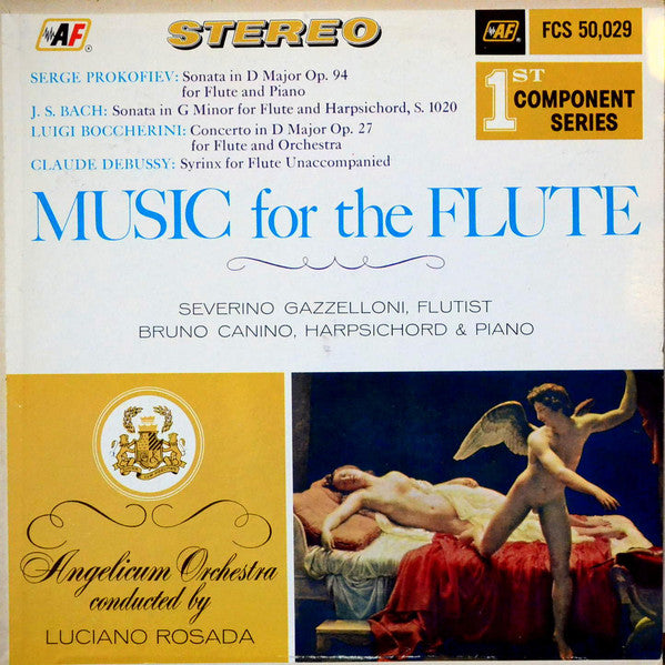 Severino Gazzelloni / Bruno Canino ‎/ Il Flauto - LP Used