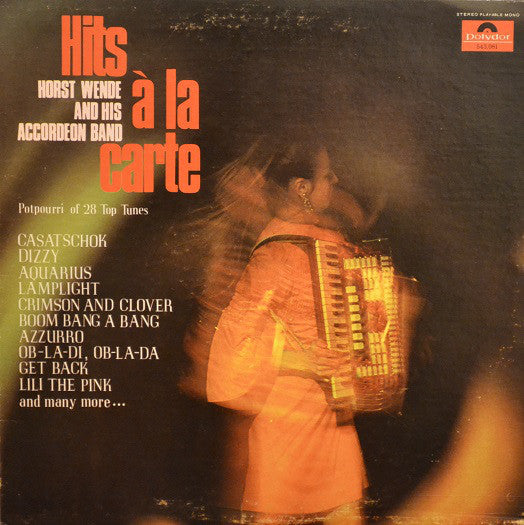 Horst Wende And His Accordeon Band* ‎/ Hits À La Carte - LP (used)
