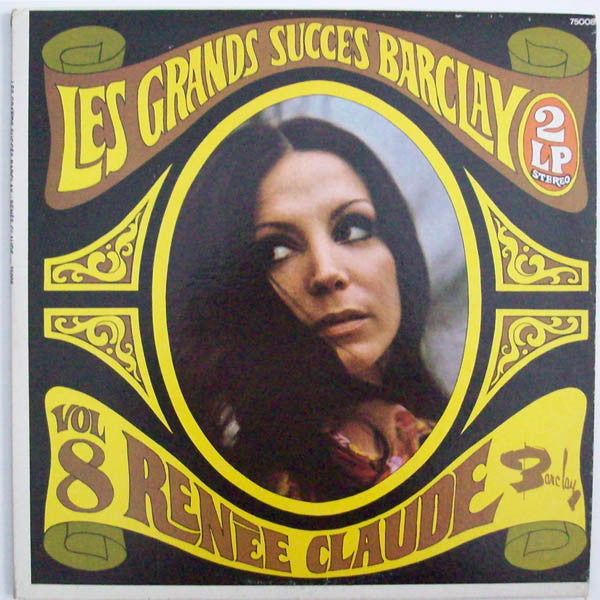 Renée Claude / Les Grands Succès Barclay Vol 8 - 2LP Used