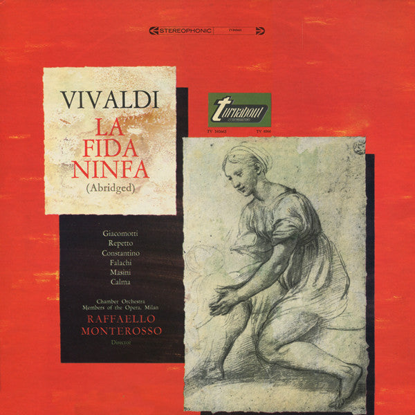Vivaldi*, Raffaello Monterosso ‎/ La Fida Ninfa (Abridged) - LP (used)