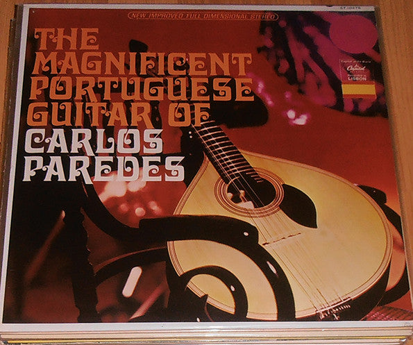 Carlos Paredes ‎/ The Magnificent Portuguese Guitar Of Carlos Paredes - LP (used)