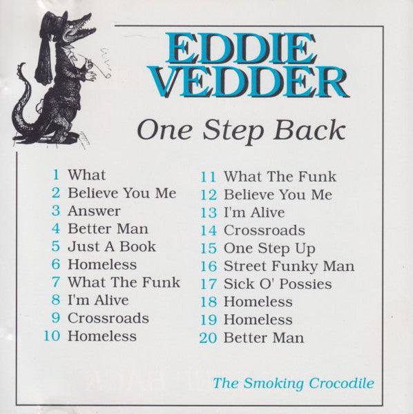 Eddie Vedder / One Step Back - CD (Used)