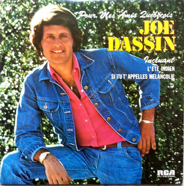 Joe Dassin / Pour Mes Amis Québecois - LP Used