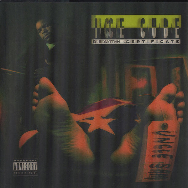 Ice Cube ‎/ Death Certificate- LP LENTICULAR COVER