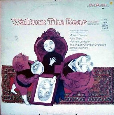 Walton, Monica Sinclair, John Shaw, Norman Lumsden, English Chamber Orchestra, James Lockhart ‎/ The Bear - LP (used)