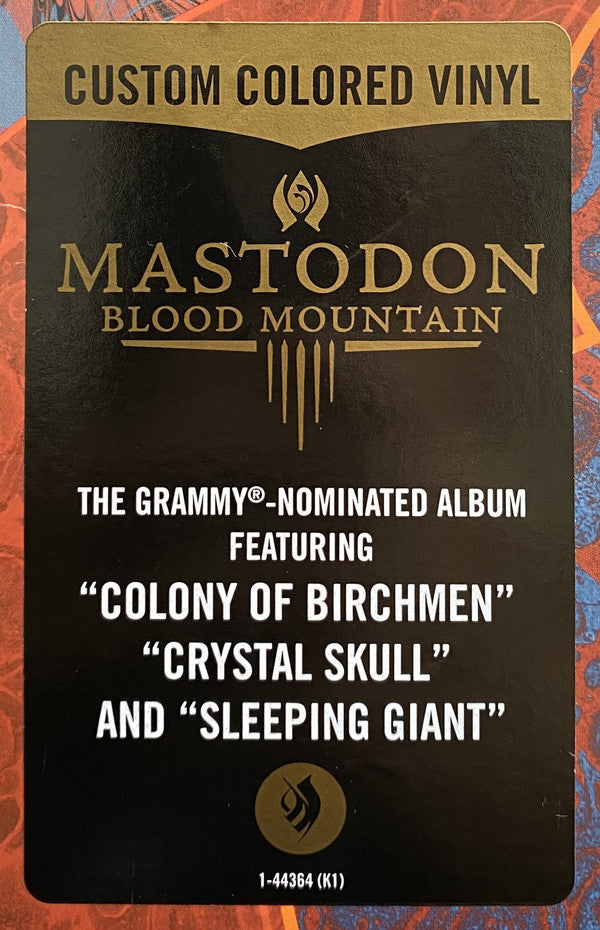 Mastodon ‎/ Blood Mountain - LP COLORED