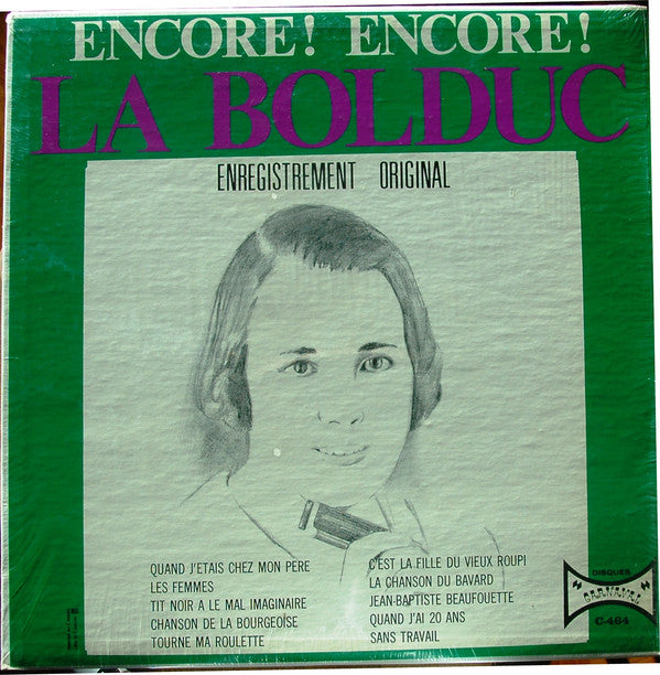 La Bolduc ‎/ Encore! Encore! - LP Used