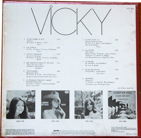 Vicky Leandros / Vicky - LP Used