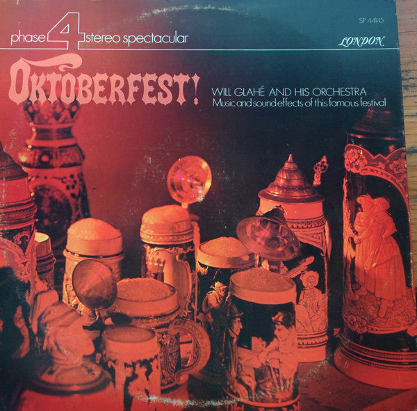 Will Glahé Und Sein Orchester / Oktoberfest! - LP (used)
