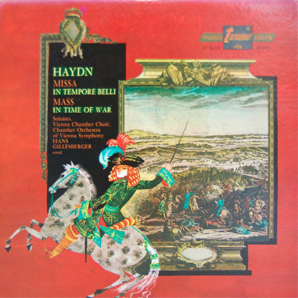 Haydn*, Hans Gillesberger ‎/ Missa In Tempore Belli (Mass In Time Of War) - LP (used)