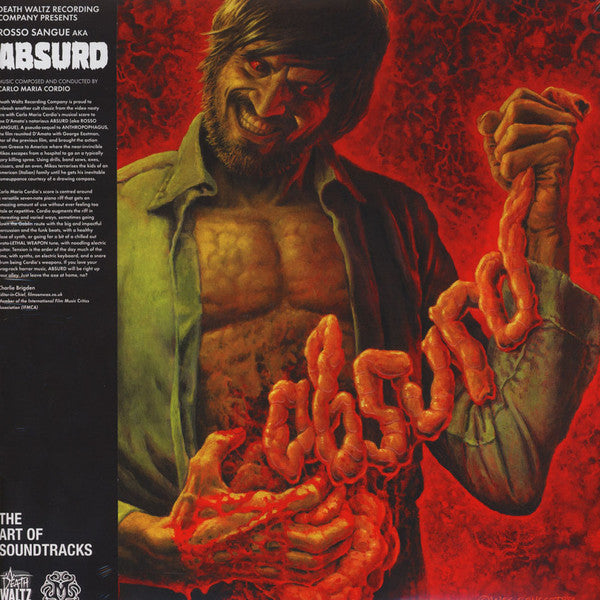 Carlo Maria Cordio ‎/ Absurd (Rosso Sangue) (OST) - 2LP