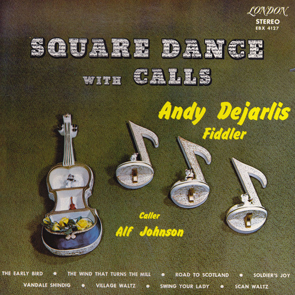 Andy De Jarlis / Square Dance With Calls - LP (used)