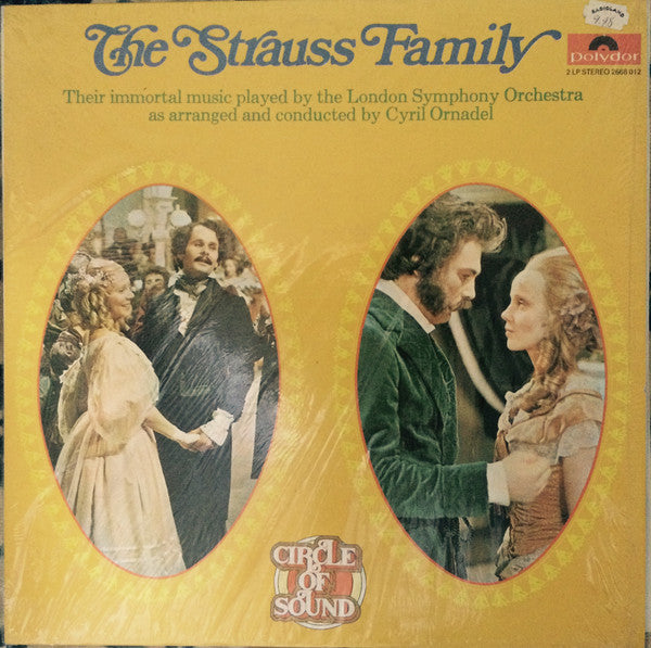 The London Symphony Orchestra As Arranged And Conducted By Cyril Ornadel ‎/ The Strauss Family - LP (used)