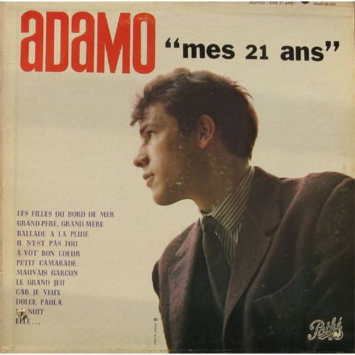 Adamo / Mes 21 Ans - LP Used