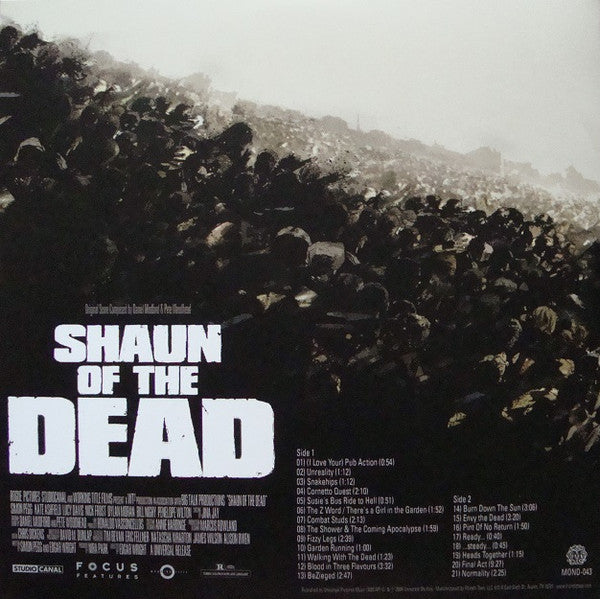 Daniel Mudford &amp; Pete Woodhead / Shaun Of The Dead (OST) - LP RED