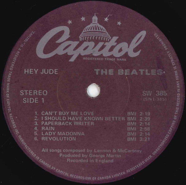 The Beatles / Hey Jude - LP Used