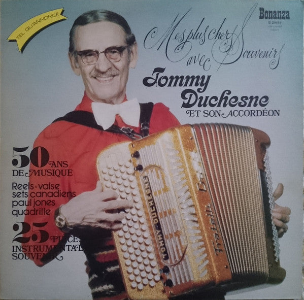 Tommy Duchesne / Tommy Duchesne Et Son Accordéon - Mes Plus Chers Souvenirs - LP Used