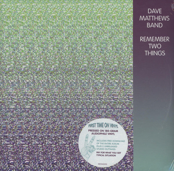 Dave Matthews Band / Remember Two Things - LP