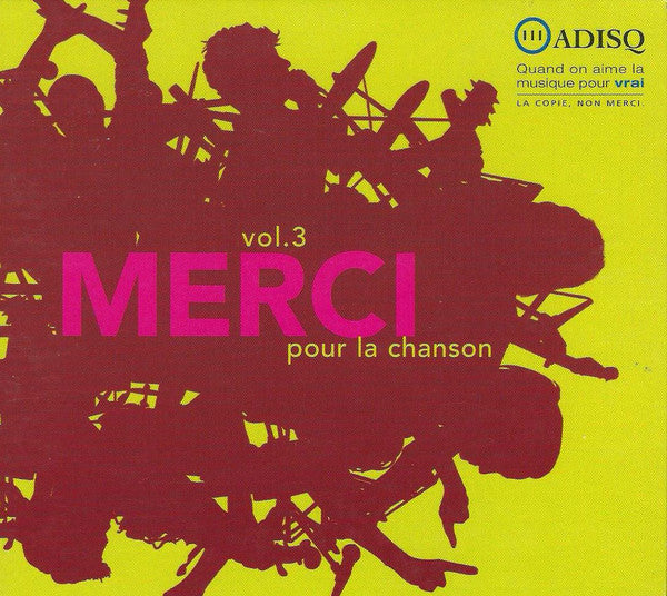 Various ‎– Merci Pour La Chanson Vol.3 - CD Used