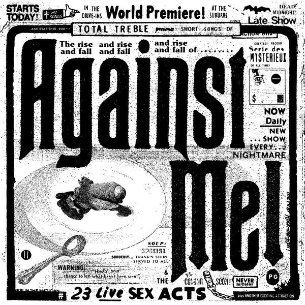 Against Me! ‎/ 23 Live Sex Acts - 3LP COLORED