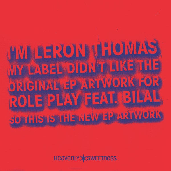Leron Thomas / Role Play - LP 12"