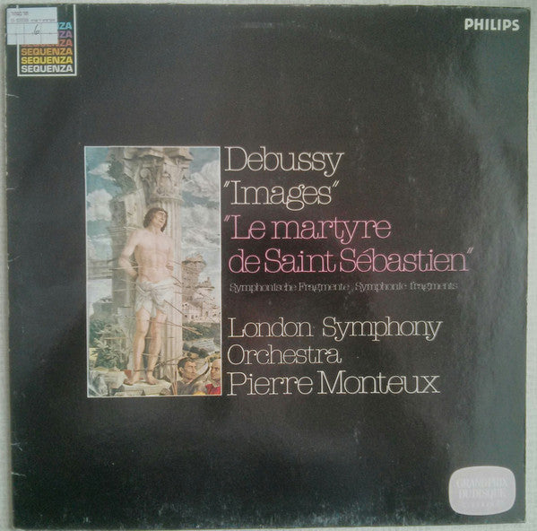 Debussy / LSO, Pierre Monteux – "Images", "The Martyrdom of Saint Sebastian" (Symphonic Fragments) - LP Used