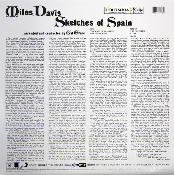 Miles Davis / Sketches Of Spain - LP Used