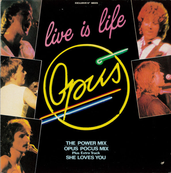 Opus / Live Is Life (Exclusive 12" Mixes) - LP 12&