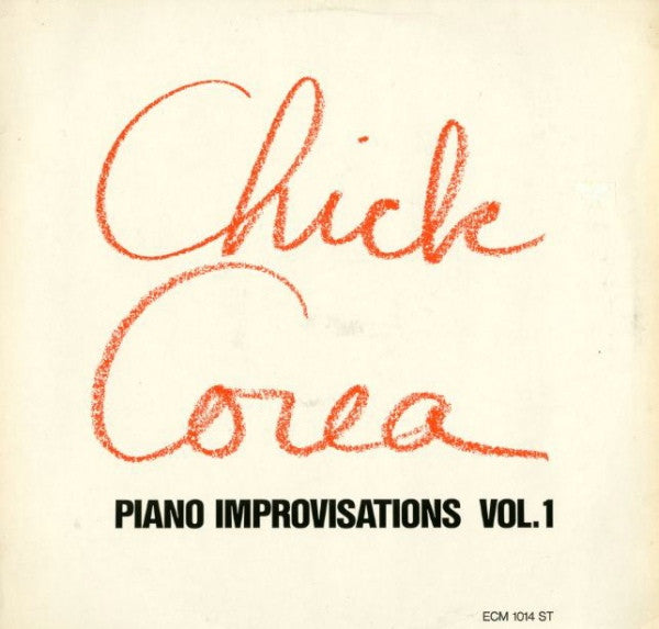 Chick Corea / Piano Improvisations, Vol. 1 - LP Used