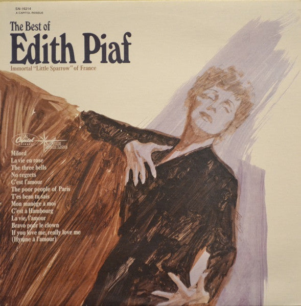 Edith Piaf / The Best Of Edith Piaf - LP Used