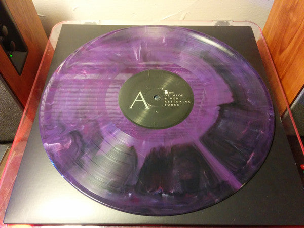 Of Mice &amp; Men / Restoring Force - LP Purple w/ Black Starburst (Used)