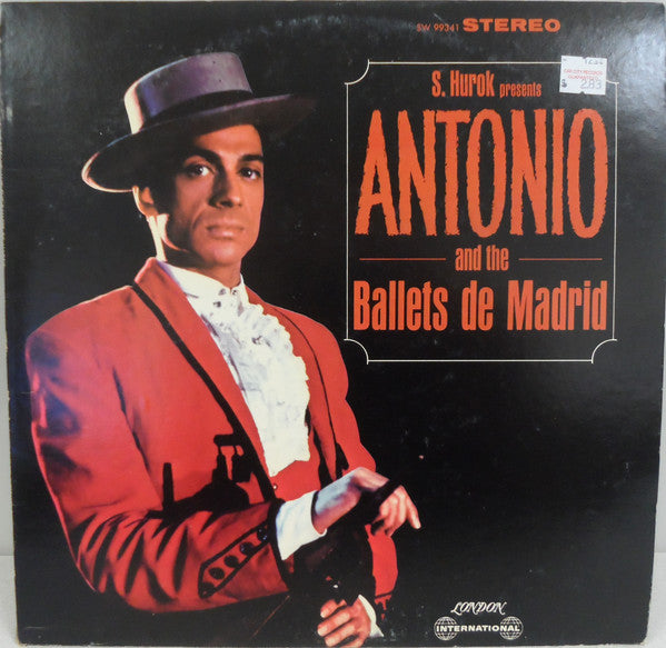 Antonio* ‎/ S. Hurok Presents Antonio And The Ballets De Madrid - LP (used)
