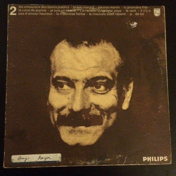 Georges Brassens / 2 - LP (Used)