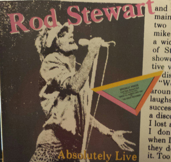 Rod Stewart / Absolutely Live - 2LP Used