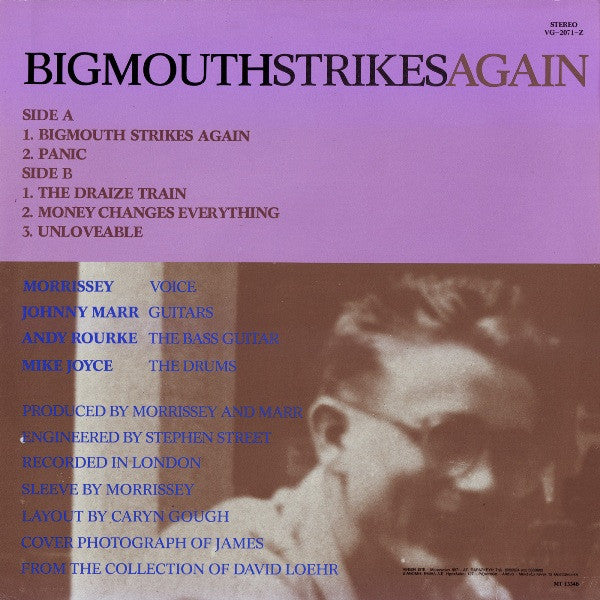 Smiths / Bigmouth Strikes Again - LP (Used)