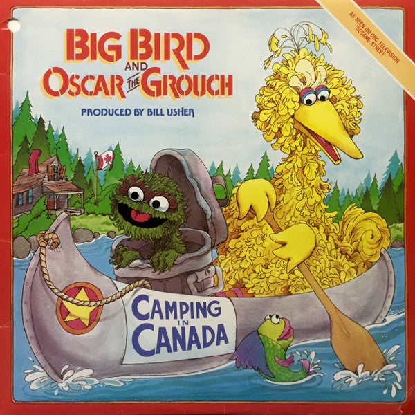 Big Bird And Oscar The Grouch / Camping in Canada - LP Used