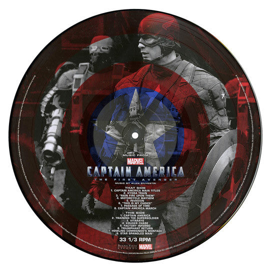 Alan Silvestri / Music From Captain America-The First Avenger - LP PICT DISC