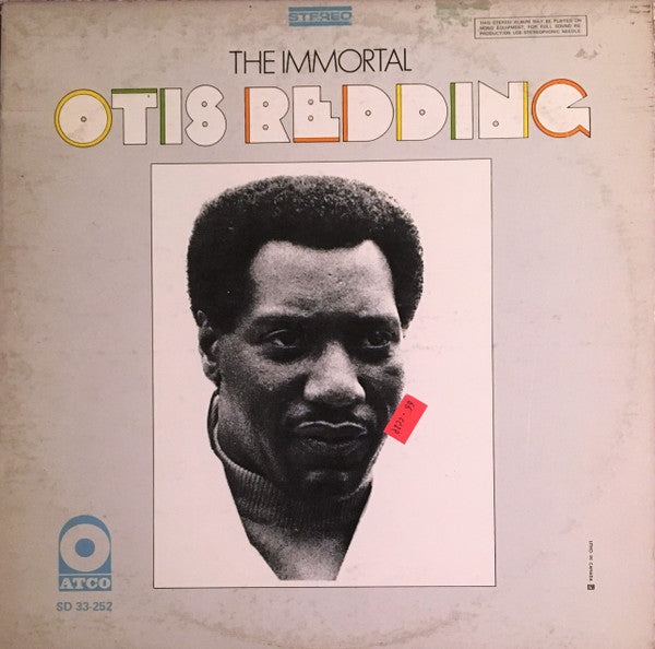 Otis Redding / The Immortal Otis Redding - LP Used