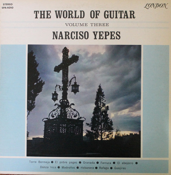 Narciso Yepes ‎/ The World Of Guitar Volume Three - LP (used)