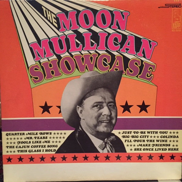 Moon Mullican ‎/ The Moon Mullican Showcase - LP Used