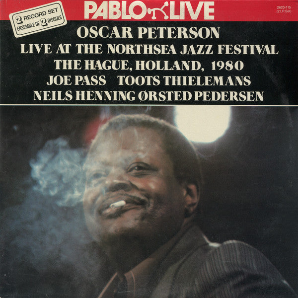 Oscar Peterson / Live At The Northsea Jazz Festival, The Hague, Holland, 1980 - 2LP Used