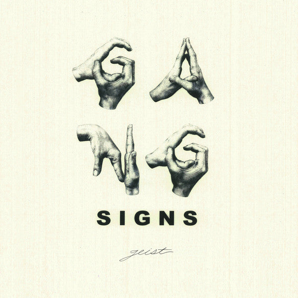 Gang Signs ‎/ Geist - LP CLEAR