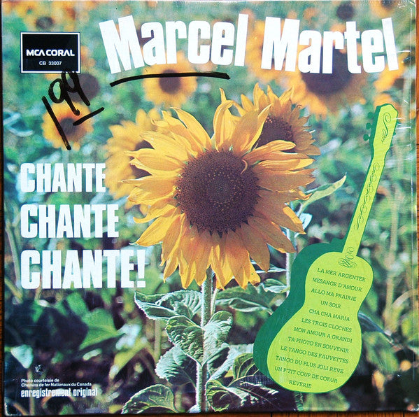 Marcel Martel ‎/ Chante, Chante, Chante - LP Used