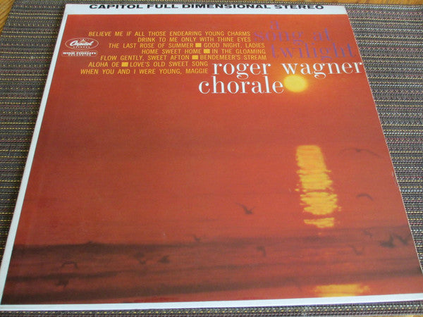 The Roger Wagner Chorale ‎/ A Song At Twilight - LP (used)