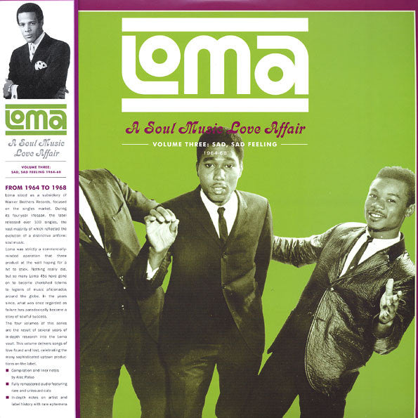 Various / Loma (A Soul Music Love Affair) (Volume Three: Sad, Sad Feeling 1964-1968) - LP