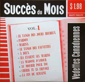 Various / Succès Du Mois, Vol. 1 - LP (used)