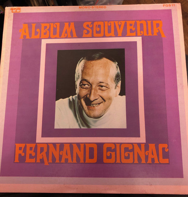 Fernand Gignac / Album Souvenir - LP (used)