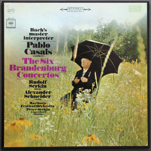 Pablo Casals ‎/ Bach / The Six Brandenburg Concertos - 3LP