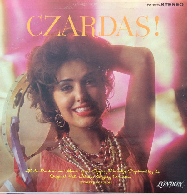Pali Lakatos And His Gypsy Orchestra ‎/ Czardas! - LP (used)